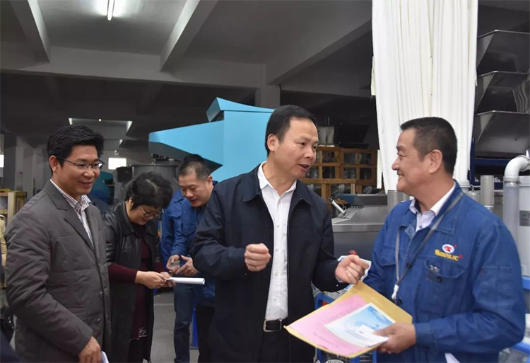 汕頭市委常委、常務(wù)副市長(zhǎng)李耿堅(jiān)一行前往我司調(diào)研指導(dǎo)