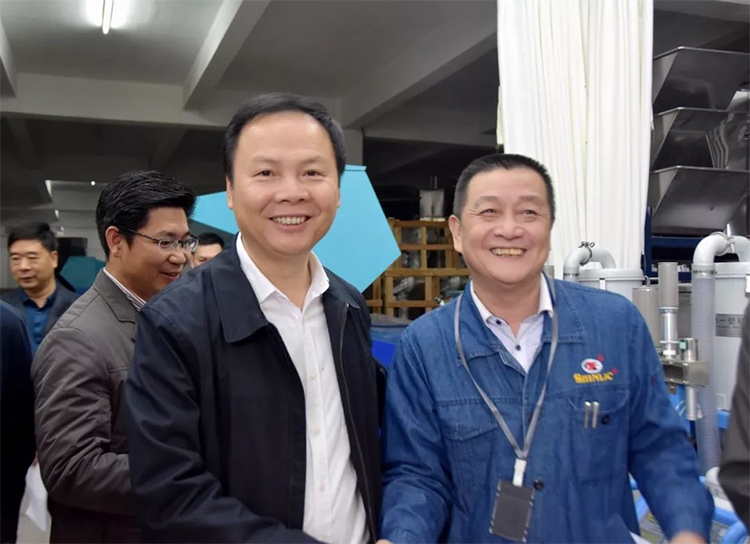 汕頭市委常委、常務(wù)副市長(zhǎng)李耿堅(jiān)一行前往我司調(diào)研指導(dǎo)