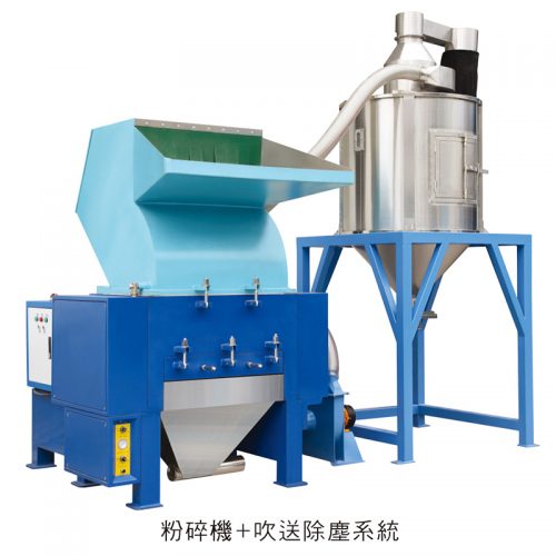 粉碎機(jī)+吹送除塵系統(tǒng)